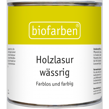Biofarben Holzlasur wässrig 0,25 l
