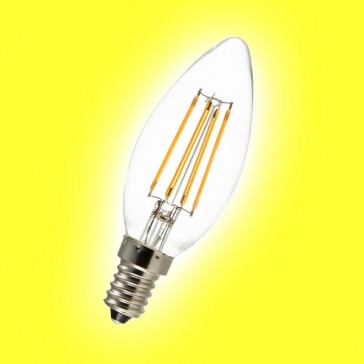 Bio-Licht in E14 Kerzenform