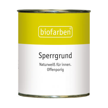 Biofarben Sperrgrund - pflanzlicher Isoliergrund