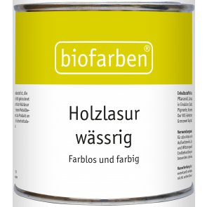 Biofarben Holzlasur wässrig 0,25 l